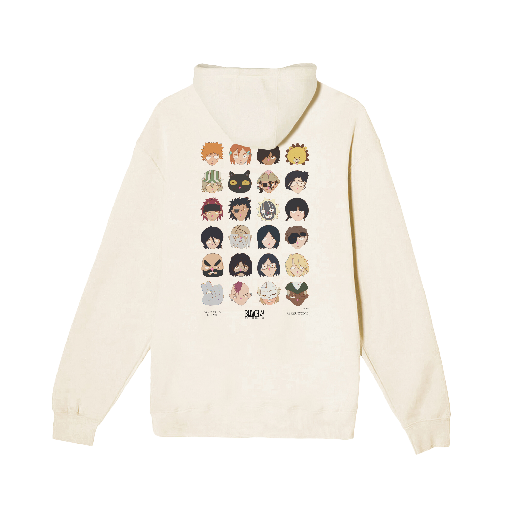Bleached Faces Hoodie
