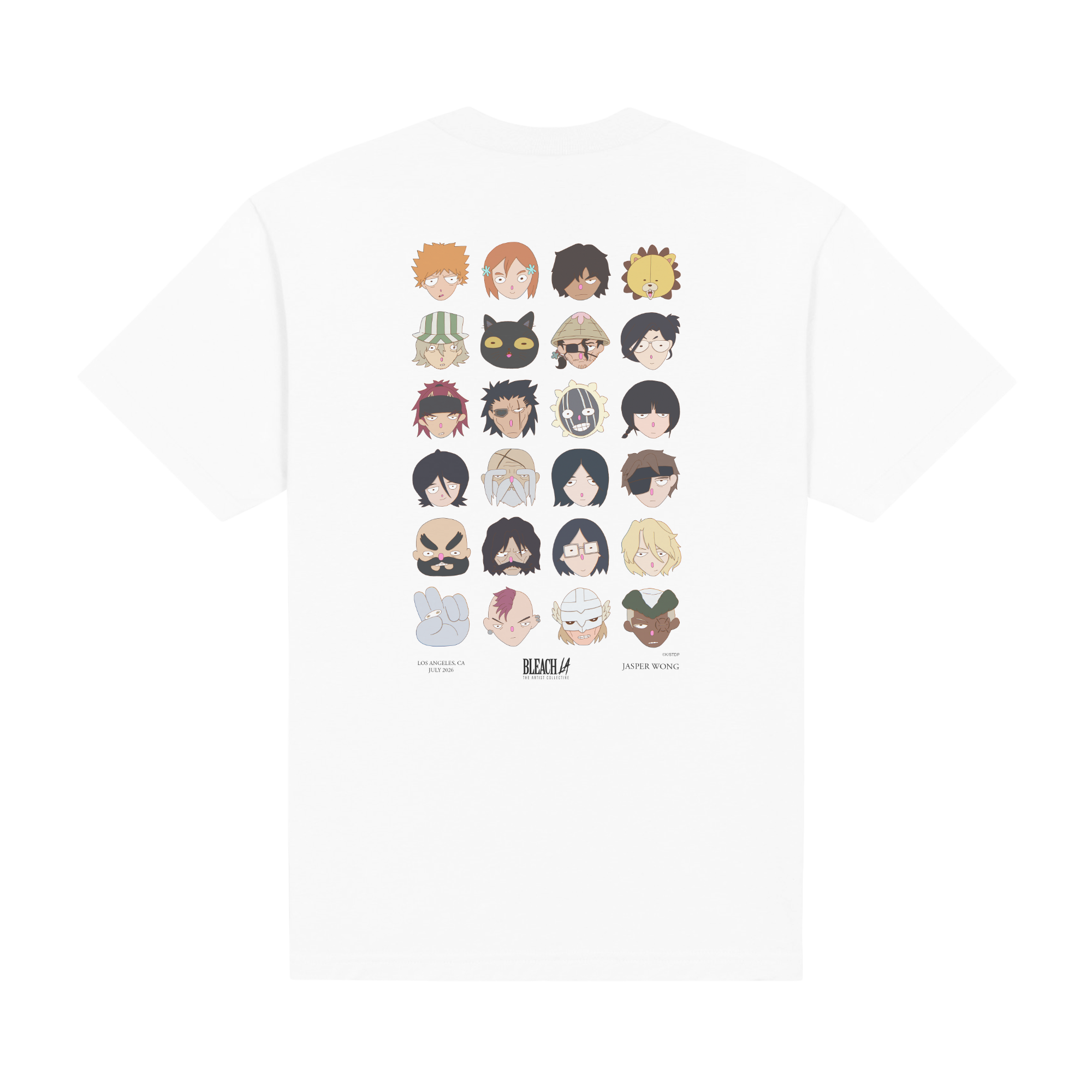 Bleached Faces Tee