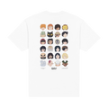 Bleached Faces Tee