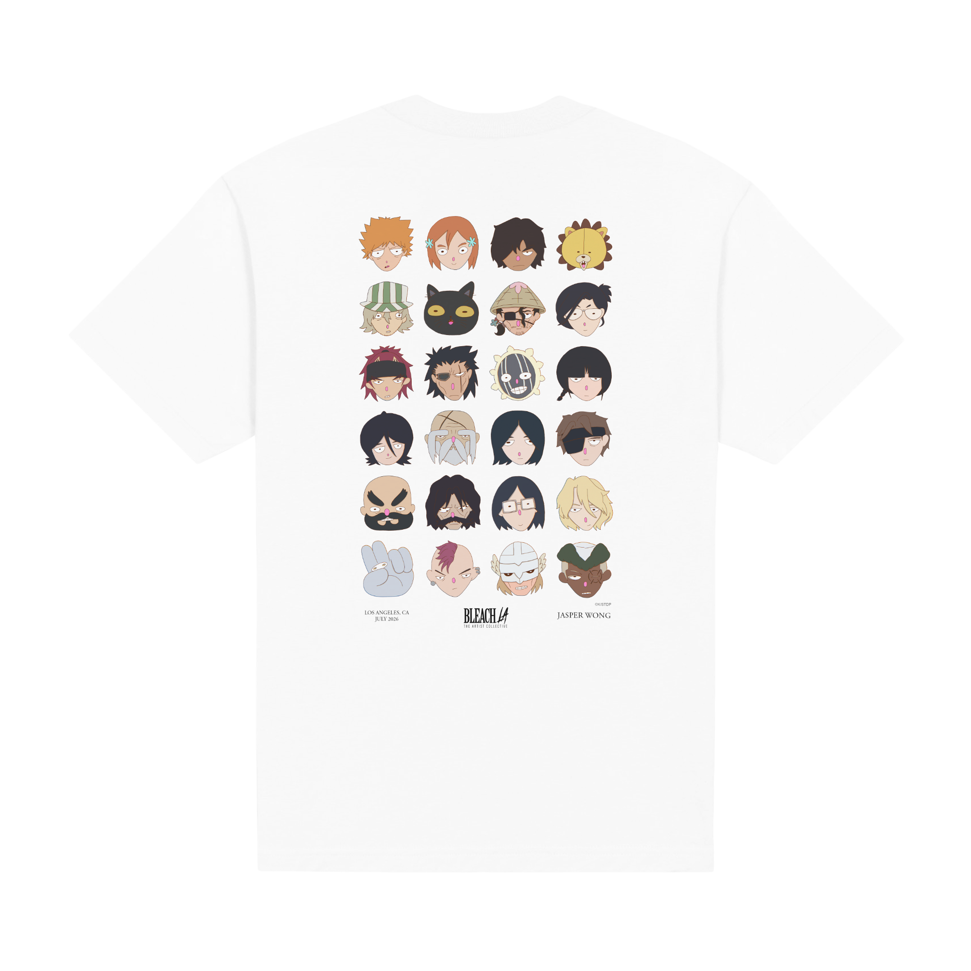 Bleached Faces Tee