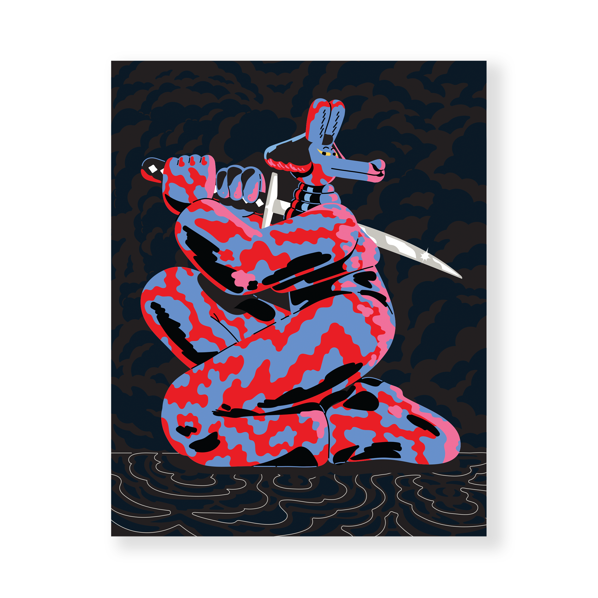 What the Sword Remembers Fine Art Print