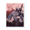 Kenpachi Fire Fine Art Print